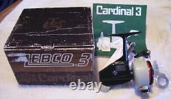 12524 Vintage Zebco Cardinal 3 Reel Box-papers Excellent #760800