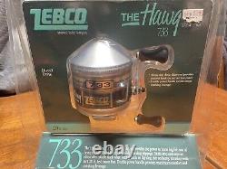 1988 VINTAGE ZEBCO 733 THE HAWG DIRECT DRIVE REEL/BRAND NEWithSEALED PACKAGE