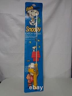 1988 Zebco Snoopy Catch'em Kit Rod & Reel Still In Package