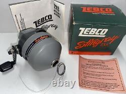 1989 Zebco Stingray ZX8 Spincast Spinning Reel New With Box And Paper BEAUTIFUL