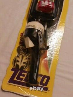 1995 Vintage Power Rangers Zebco Fishing Pole White Ranger (Jason David Frank)