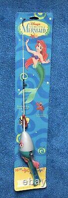 1997 Disney The Little Mermaid Zebco Kids 27 Fishing Pole/Reel New Never Used