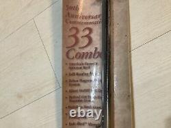 1999 Zebco 50th Anniversary 33 Rod And Reel Combo Rare USA