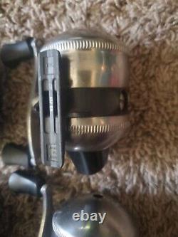 4 Vintage Zebco Spinner Model 33 Fishing Reel