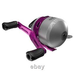 6-Foot Zebco 33 Spincast Reel & Rod Combo Pink, Bite Alert, Anti-Reverse