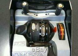 611 Zebco Spincast Reel OMEGA PRO Z03PRO New Condition Gear 3.4