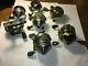 7 Zebco Fishing Reel Lot 33, 20/20, 44 Classic, 33 & One Classic & Feathertouch