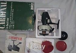 ABU GARCIA Zebco CARDINAL 7 Reel Vintage Saltwater Spool Oil Box Great Condition