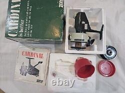 ABU GARCIA Zebco CARDINAL 7 Reel Vintage Saltwater Spool Oil Box Great Condition