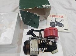 ABU GARCIA Zebco CARDINAL 7 Reel Vintage Saltwater Spool Oil Box Great Condition