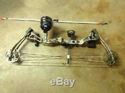 BEAR APPRENTICE 2 Compound Bow and Zebco Bow Fish Reel