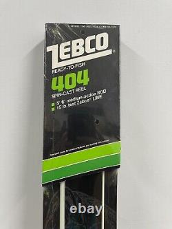 Brand New Zebco 404 Ready To Fish Reel And Pole- Amazing Find- Still Sealed