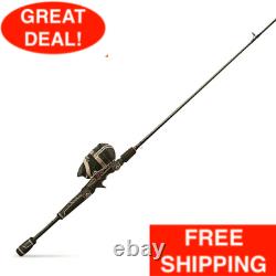 Bullet Spincasting Rod Reel Fishing Combo Durable 8 Aluminum Oxide Guides New