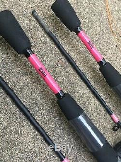 Dealer Case (4) Zebco 33 Lady Camo Pink Rod Reel Combos Limited Edition