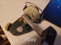 Early Vintage Cardinal Zebco 4 Fishing Reel Sweden serial nr 067000 runs smooth