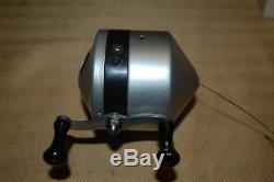 Early Zebco Zero Hour Bomb Company Casting Reel in Nice Box with Paperwork