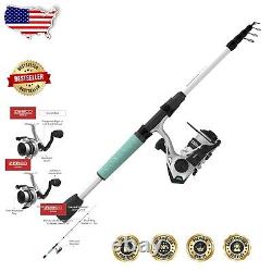 Expertly Designed 6-Foot Telescopic Fishing Rod & Reel Combo Angler's Choice