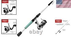 Expertly Designed 6-Foot Telescopic Fishing Rod & Reel Combo Angler's Choice