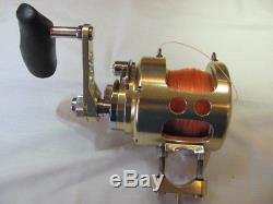 Fin-Nor Santiago SA25 Lined Deep Sea Fishing Reel with Mounting Clamp