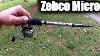First Time Fishing With The 7 Zebco Micro Cheap Combo Challenge