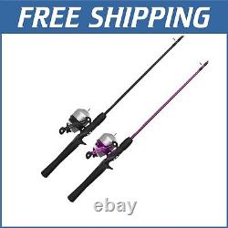 Fishing Combo 5'6 Spincast Rod, Reel & Comfort Handle for All-Day Casting