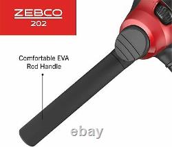 Fishing Zebco 202 Spincast Reel Rod Combo 5-Foot 6 2-Piece Pole Size 30 Right-H