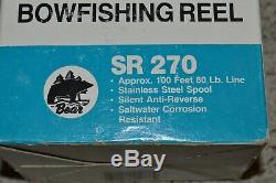 Fred Bear Archery Bowfishing SR 270 fishing reel NIB