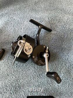 Garcia, Mitchell, Shakespeare, And Zebco vintage spinning fishing reels 13 Total