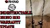 Indestructible Zebco Rhino Fishing Rod Warranty Update