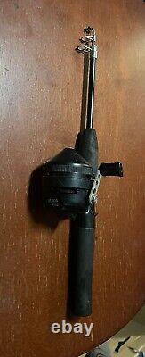 Johnson 5 ft. Telescoping Composite Spincast Rod & Zebco 222 Reel! Vintage Set