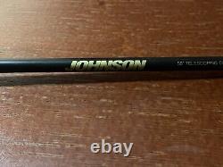 Johnson 5 ft. Telescoping Composite Spincast Rod & Zebco 222 Reel! Vintage Set