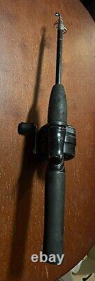 Johnson 5 ft. Telescoping Composite Spincast Rod & Zebco 222 Reel! Vintage Set