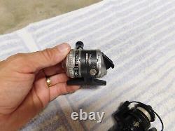 LOT of 6 MICRO FISHING REELS (ZEBCO, SOUTH BEND, SHAKESPEARE, OPTIMAX, QUANTUM)