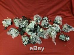 Lot Of (20) Fishing Reels Never Used Old Stock Ryobi Olympic Zebco Optimax