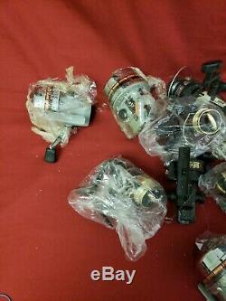 Lot Of (20) Fishing Reels Never Used Old Stock Ryobi Olympic Zebco Optimax