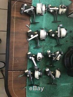 Lot Of 8 Zebco Cardinal Reels All Made In Sweden