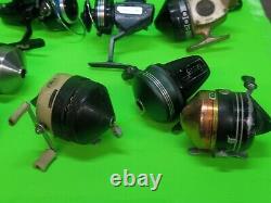 Lot of 16 Fishing Reel Shakespeare, Zebco, Rhino, maxxar, Mitchell and more