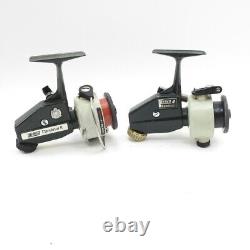 Lot of 2 Cardinal Zebco 4 Spinning Reels. Made in Sweden