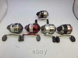 Lot of 24 Zebco Spincast Fishing Reels with 10LB Line New in Open Box, SHIPS FREE