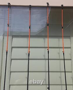 Lot of 4 ZEBCO CRAPPIE FIGHTER SPINNING COMBO 6' FOOT 6 ORANGE/BLACK