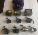 Lot Of 7 Vintage Fishing Reels Zebco + Johnson Vgc 6 With Line, All Work