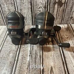 Lot of Two Zebco Bullet Reels High-Speed Performance