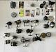 Lot Of Aprox 18 Vintage Fishing Reels & Misc Accessories Multiple Makes And Mods