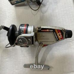 Lot of aprox 18 Vintage Fishing Reels & misc accessories multiple makes and mods