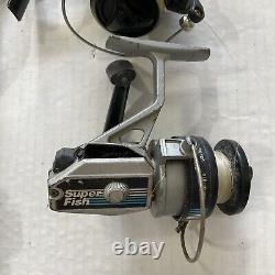 Lot of aprox 18 Vintage Fishing Reels & misc accessories multiple makes and mods