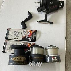 Lot of aprox 18 Vintage Fishing Reels & misc accessories multiple makes and mods