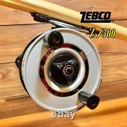 Made In Japan Zebco Z/300 Fishing Reel Retro Large