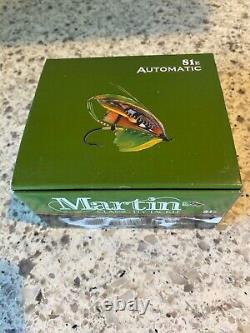 Martin 81E Automatic Performance Fly Reel Zebco 81 ZS248 Red Fishing New in Box