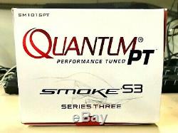 NEW! Zebco Quantum PT SM101SPT Smoke S3 Baitcasting Left-Hand Reel 6.11 (NIB)