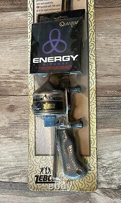 NOS Vintage Zebco Rhino Tough 33 Rod & Reel Combo With Fishing Line 1991 New